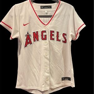 Womens Authentic Anaheim Angels “Trout” Jersey.